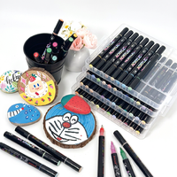 Meilleurs marqueurs de couleur personnalisables avec logo, stylos de peinture graffiti DIY lavables à double pointe pour aquarelle, fabriqués en Chine