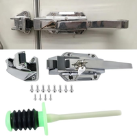 Kit de poignées de porte de congélateur Loquets de porte de congélateur Serrures de laboratoire de four Poignées de porte de four compatibles