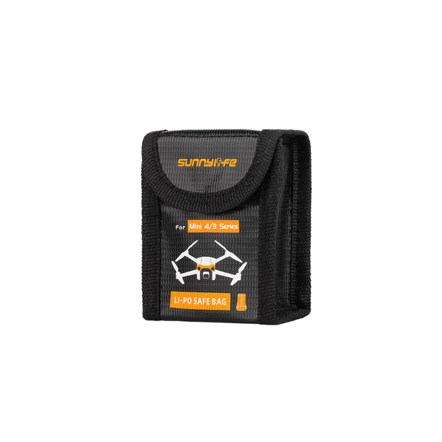 Battery Explosion-proof Bag (contains 1 Battery) Compatible with for Mini 4K Drone Part