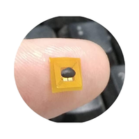 Lingkaran yang dapat diprogram 5X5 MM NFC RFID Chip Mini NTag 213 Tag NFC FPC fleksibel untuk penyambungan Bluetooth keamanan produk