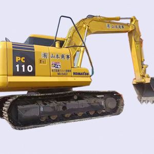 Excavadora de cadenas Komatsu PC110 usada de 11 toneladas |   Máquina de Segunda Mano Importada de Japón para Construcción y Minería - Product Image 1
