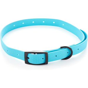 NiBao PVC-beschichtetes, strapazierfähiges Nylon-Gurtband Hundehalsband, wasserdicht, kaubeständig, verstellbare Haustierhalsbänder - Product Image 2