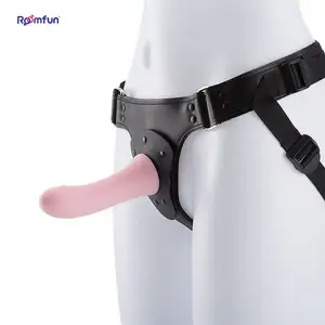 Roomfun – jouet sexuel pour adulte, gode rose, Strapon naturel, pénis réaliste avec ceinture, gode portable pour femmes, vente en gros