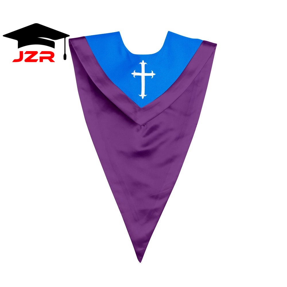 Purple and Royal Blue