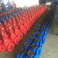 Vanne à opercule assise résistante en fonte ductile BS5163 pour l'eau, commande par volant, tailles DN50 à DN1200