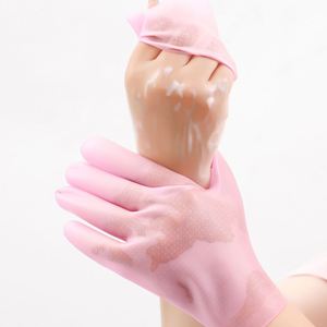 Hot Sale Silicone <b>Moisturizing</b> <b>Gloves</b> , Flexible & Durable, Ideal for Dry Hands, Home Spa Experience - Product Image 3