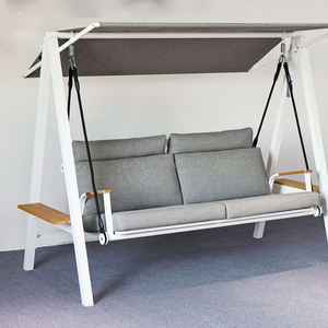 Hoogwaardig buitenmeubilair met kussen, dubbele hangstoel voor resorts, hotels, openbare en commerciële ruimtes. - Product Image 2