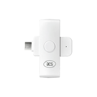 (USB Tipo-C) Lector de Tarjetas Móvil Inteligente OTG PocketMate II ACR39U-NF para Tarjetas de Contacto ISO7816