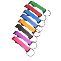 Porte-clés ouvre-bouteille personnalisé avec logo, en alliage métallique durable, pour cadeau promotionnel