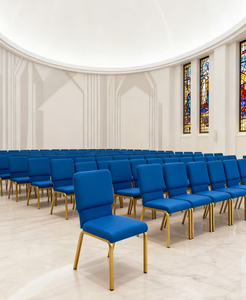Bioscoop Zitplaatsen Auditorium Stoelen En Kerkstoelen Met Opvouwbare Schrijfpanelen Stof Modern Design Voor School En Hotel Gebruik - Product Image 6