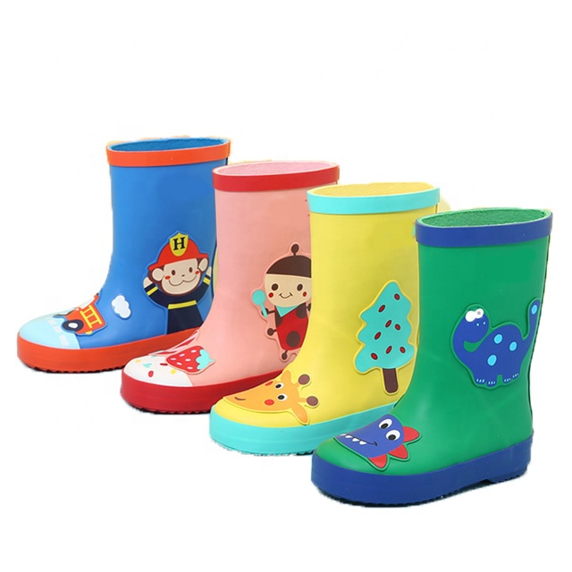 Индивидуальные резиновые сапоги для дождливой погоды непромокаемые сапоги; Детские непромокаемые резиновые сапоги из водонепроницаемого материала; Резиновые сапоги; Женские резиновые сапоги