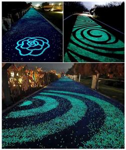 Piedra luminosa que brilla, resina epoxi, grava lavada, resina, agregado expuesto, pintura de piedra lavada de hormigón - Product Image 2