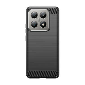 Para Redmi Note 13 Pro, funda de teléfono con patrón de <span class=keywords><strong>fibra</strong></span> de carbono para Xiaomi 14 Pro Note 13, funda protectora de teléfono de TPU cepillado en Stock - Product Image 5