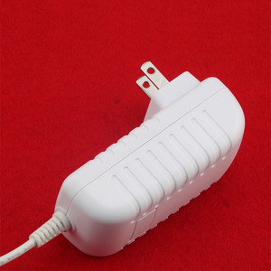 <b>12V</b> 2A US Standard White Power <b>Adapter</b> Wall Mounted Switching Supply 0.5M Cable Natural Cooling Constant Pressure - Product Image 3