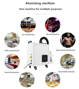 2021 3L nhà máy di chuyển siêu âm công nghiệp tạo độ ẩm 300W Adapter siêu âm Atomizer với bể nước - Product Image 5