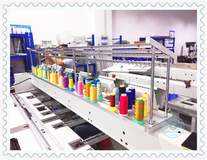 Mẫu Cụm Cross Stitch Thống Nhất 3D Phun Bánh Xe Vàng 3 Trong Một Sự Pha Trộn Computrized Máy Thêu Nguồn Cung Cấp Hạt Thủy Tinh - Product Image 5