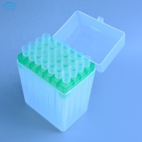 Boîte de pointes en plastique pour contenant de nourriture de 5ml, 28 sacs, boîte vide pour Pipette, pour usage en laboratoire, 500 ul
