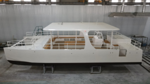 Catamaran à voile <span class=keywords><strong>de</strong></span> <span class=keywords><strong>luxe</strong></span> en aluminium Dookyu personnalisé <span class=keywords><strong>de</strong></span> 12 m, certifié CE, pour les excursions touristiques et les croisières aux îles - Product Image 4