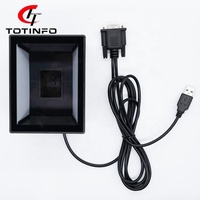 Pembaca Kartu Identitas Eropa TOTINFO Table OCRB, Mendukung Pemindaian Kode QR dan Kode Batang 1D, Sensor CMOS, Kabel USB 2m, Garansi 2 Tahun
