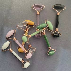 Rodillo facial de jade natural de alta calidad personalizado, herramienta de belleza para spa <span class=keywords><strong>Gua</strong></span> <span class=keywords><strong>Sha</strong></span>, masajeador, rodillo de jade y juego de <span class=keywords><strong>Gua</strong></span> <span class=keywords><strong>Sha</strong></span> para cara y ojos - Product Image 2