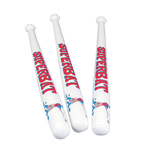 Bate de béisbol inflable gigante para niños, juguete de plástico de Vinilo Suave - Product Image 1