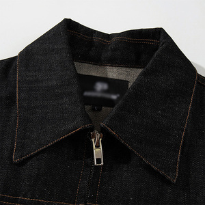 <span class=keywords><strong>Veste</strong></span> <span class=keywords><strong>en</strong></span> <span class=keywords><strong>jean</strong></span> pour hommes, coupe personnalisée, avec logo, style vintage, fabrication OEM <span class=keywords><strong>en</strong></span> gros - Product Image 5