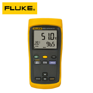 เครื่องวัดอุณหภูมิอินฟราเรดดิจิตอล Fluke 52 II สำหรับงานอุตสาหกรรม หน้าจอ LCD ความละเอียด 0.1 องศาเซลเซียส - Product Image 3