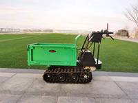 Mini Backhoe Loader Listrik Baru Kapasitas 300kg Crawler Loader dengan Komponen Inti Berbantalan