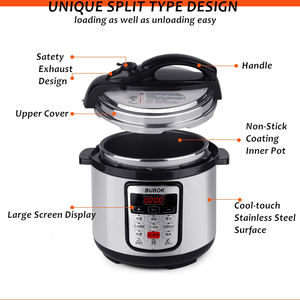 Cuisinière Intelligente Multifonctionnelle Commerciale de Grande Taille à Prix Direct d'Usine, Cuisinière à Riz Électrique Intelligente en Acier Inoxydable - Product Image 3