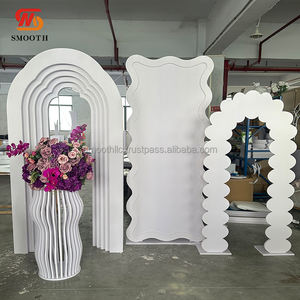 SMOOTH Panda Color White Acrylic Pvc board Wedding acrylic backdrop For babyshower wedding event - Product Image 5
