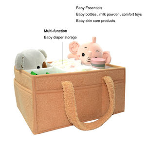 Cesta de Almacenamiento para Pañales de Bebé, Material de Algodón, Logotipo Personalizado, Múltiples Tamaños, Recién Nacido, Novedad <span class=keywords><strong>2024</strong></span> - Product Image 4