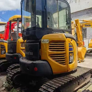 รถขุด Komatsu แบบใช้แล้ว PC35MR ขุดดินขนาดเล็ก - Product Image 1
