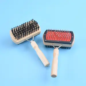 China supplier hot selling good feedback pet self cleaning pet hair grooming brush for small animal