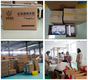 Hộ gia đình UV máy lọc nước 100GPD 8 giai đoạn RO hệ thống với khung sắt - Product Image 6