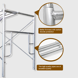 OEM tùy chỉnh Sơn mạ kẽm thép giàn giáo H khung cổng loại thép giàn giáo - Product Image 2