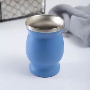 Vente en gros de tasses à yerba mate en acier inoxydable d'Argentine, personnalisées, avec paille bombilla - Product Image 4