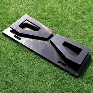 Equipamento treinamento Futebol Rebound Board Futebol alta densidade polietileno Passing Wall