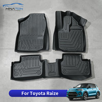 Tapis de sol de voiture 3D en TPE pour Toyota Raize, sur mesure, imperméables, pour toutes les saisons
