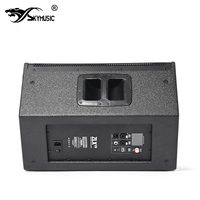 Altavoz de Monitor de Escenario de Dos Vías Autoamplificado ZLX G2 de 12 Pulgadas, Procesador DSP, Entrada USB Bluetooth, Pantalla LCD de Control