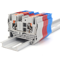 Bloc de bornes modulaire à connexion par compression PT6, borne de traversée 6mm²