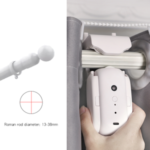 Xiaomi-rideau intelligent sans fil, avec Graffiti, wi-fi, pour rideaux, système de contrôle vocal, Assistant, Installation libre - Product Image 4