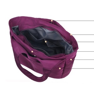 <span class=keywords><strong>Bolsa</strong></span> de Compras Plegable 2026 con Clip para Colgar, Reutilizable, de <span class=keywords><strong>Tela</strong></span> Oxford, Portátil, con Logotipo Personalizado, Disponible en Stock - Product Image 5