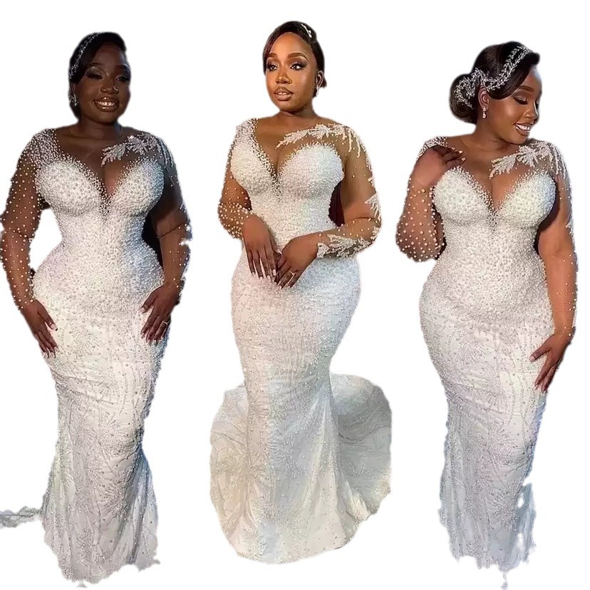 beautiful african bride dress