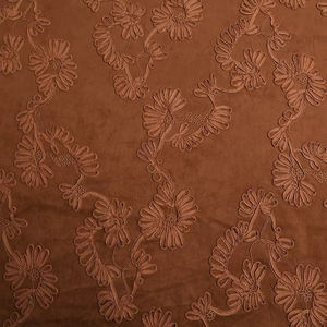 Tela de Gamuza Bordada con Cordón Enrollado para Prendas de Vestir, Bolsos, Almohadas y Tapicería de Sofás - Product Image 2