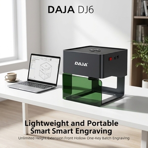 Láser de Diodo Azul de 3W de Alta Precisión <span class=keywords><strong>DAJA</strong></span> <span class=keywords><strong>DJ6</strong></span> para Grabado Láser de Superficies de Frutas, Galletas y Chocolate - Product Image 1
