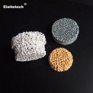 Filtre en mousse céramique <span class=keywords><strong>liquide</strong></span> fondue, filtre en mousse à cellules ouvertes, filtres en mousse céramique à porosité - Product Image 2