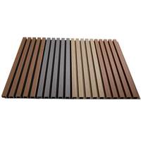 Panneaux muraux modernes co-extrudés 194*25MM, revêtement WPC de qualité supérieure avec garantie de plus de 5 ans, imperméable et protection solaire