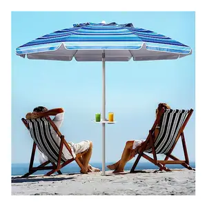 Ombrellone da spiaggia portatile e sportivo con meccanismo di ancoraggio e inclinazione della sabbia ombrellone da esterno portatile con borsa per il trasporto
