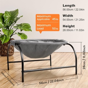 Cama para Mascotas Transfronteriza, Universal para las Cuatro Estaciones, Transpirable, Hamaca para Gatos, Cama Balancín Desmontable, Silla Cuna, Nido para Gatos - Product Image 4