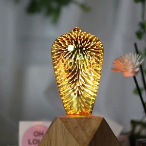 หลอดไฟ LED E27 รูปทรงดอกไม้ไฟ 3 มิติ หลากสีสัน สำหรับตกแต่ง - Product Image 1